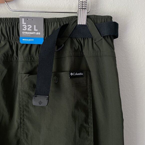 Columbia Omni Shield Landroamer Ripstop Pants II Size L Belted NWT - Picture 6 of 14